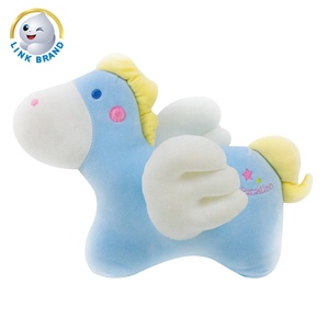 Peluche Cheval Souple Coloré de Haute Qualité Certifié CE, Jouet en Peluche Rembourré en Coton PP, Animal en Peluche Professionnel de Boutique - Product Image 1