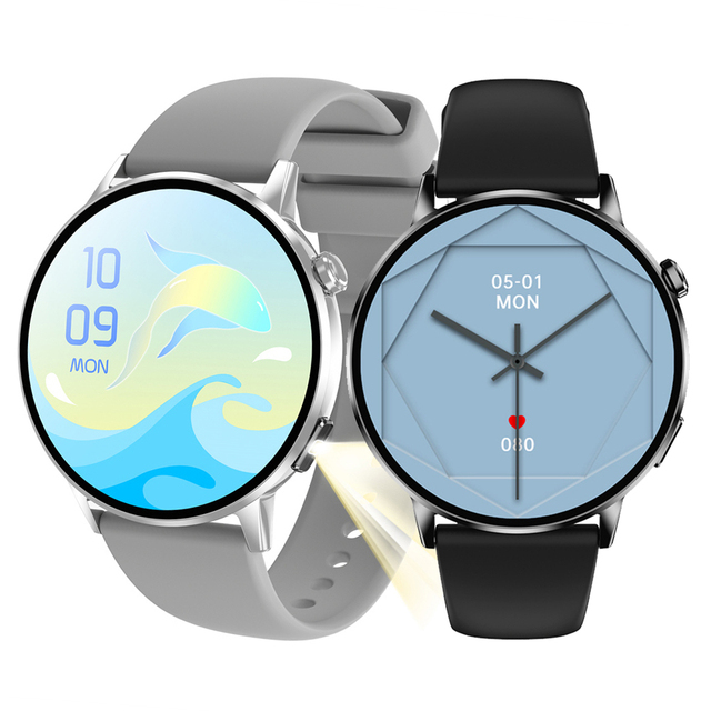 Eseed G34 Ultra Thin AMOLED Smart Watch for Women Activity Tracker Health Care Answer Calls Sleep Tracking IP68 Waterproof