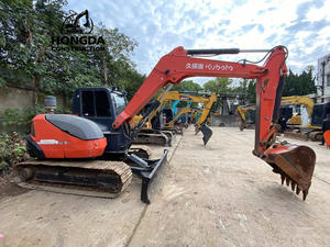 Barato y de baja calidad Kubota 183 Mini Excavadora hidráulica retroexcavadora excavadora usada - Product Image 2