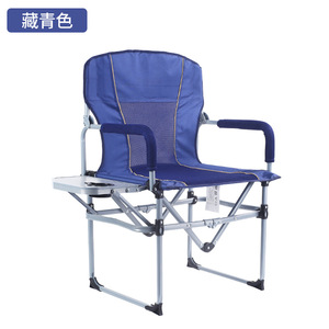 Silla Plegable para Exteriores con Marco de Aluminio, Silla de Jardín Plegable de Estilo Contemporáneo, Rectangular, Portátil, para Camping y Picnic - Product Image 4