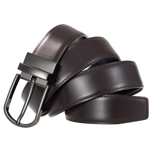 Lqbelt เข็มขัดหนังแท้สำหรับผู้ชายหัวเข็มขัดหมุนได้สองสีสำหรับผู้ชายขายส่งโลโก้ตามต้องการ - Product Image 2