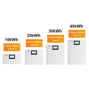 Caja de Baterías de Iones de Litio para Almacenamiento en el Hogar, 30KWH, Batería de Alto Voltaje Apilable, Batería de Energía Solar - Product Image 4