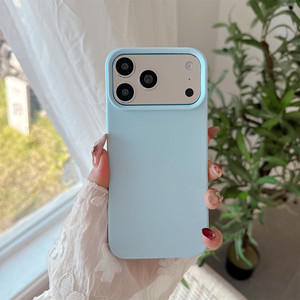 เคสโทรศัพท์มือถือซิลิโคนสีลูกกวาด ปลอดภัยต่อผิว สำหรับ iPhone 17 Pro Max 16 Pro 15 14 13 12 11 XS ขายส่งจากโรงงาน - Product Image 4