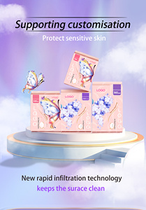 Serviettes hygiéniques jetables 240 mm, 9 pièces, serviettes hygiéniques féminines, hygiène féminine, OEM, serviettes hygiéniques jetables pour femmes - Product Image 2