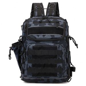 Mochila Táctica Deportiva para Exteriores, Diseño de Doble Correa, Camuflaje, para Montañismo, Pesca, Senderismo, Cierre de Cremallera - Product Image 2