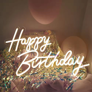 Customize Led Sign Letters <b>Lights</b> Decorative Signage Led Neon Sign Drop Shipping Custom Neon Sign for Events Bedroom Party - Product Image 2