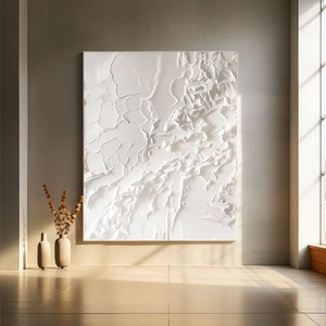 Peinture à l'huile abstraite personnalisée, peinte à la main sur toile, décoration murale pour petit espace, décoration d'appartement - Product Image 4