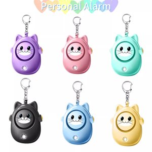 Hot Selling 130dB Personal Safety Alarm with LED Light for Students & Women Anti-Wolf Emergency Call Device