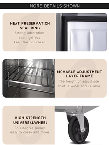 Tủ lạnh thương mại công suất lớn thép không gỉ thẳng đứng tủ lạnh thông minh kiểm soát nhiệt độ đóng băng dọc tủ đông - Product Image 4