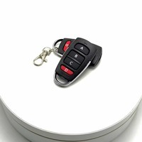 Control Remoto Inalámbrico de 4 Teclas ABCD con Código Fijo/Rodante para Aprendizaje