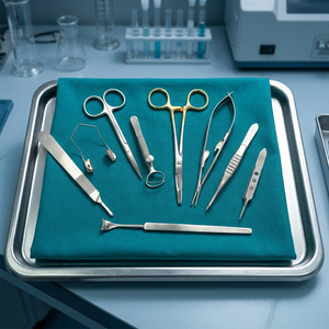 Juego de Instrumentos Quirúrgicos Veterinarios Profesionales Reutilizables y Duraderos de Acero Inoxidable para Clínicas Veterinarias - Product Image 2