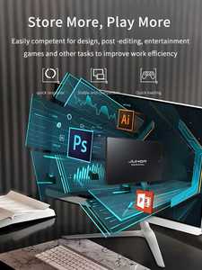 Juhor katı hal diski 512GB <span class=keywords><strong>2</strong></span>.5 inç SATA <span class=keywords><strong>3</strong></span>.0 dahili SSD sürücü masaüstü için PC dizüstü Mac Metal kabuk için - Product Image 2