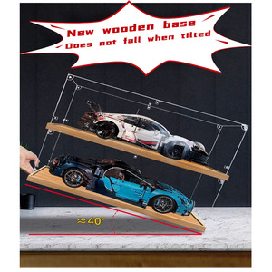 Moderno Módulo de Exhibición de Acrílico Antioxidante para Figuras de la Ciudad de la <span class=keywords><strong>Riviera</strong></span> Italiana 21359, Cubierta Protectora Contra el Polvo, Fácil de Usar - Product Image 5