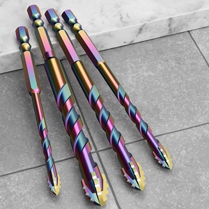 Newly Upgraded Titanium-Plated Four-Edged Serrated <strong>Drill</strong> Bit 6/8/10/12mm Hex Shank <strong>Wood</strong> Drilling Sinowell SW-MCB02 1 Year - Product Image 2