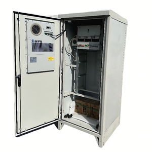 Gabinete de batería de telecomunicaciones al aire libre con aire acondicionado IP55 IP56 Fabricante Estante de servidor de 19 pulgadas 40U - Product Image 1