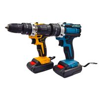 Perceuse sans fil 21V, visseuse à percussion, double vitesse, trois modes, réversible, contrôle de vitesse progressif, visseuse électrique rechargeable