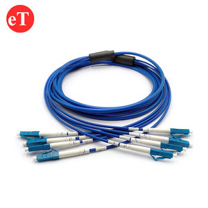 כבל סיב אופטי טקטי משוריין <span class=keywords><strong>5</strong></span>.0 מ\\\"מ 4 גידים חיצוני נגד מכרסמים, מצב יחיד, LC-LC UPC - Product Image 2