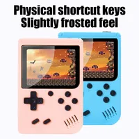 Console de jeu vidéo portable rétro miniature 8 bits avec écran LCD couleur de 3,0 pouces, lecteur de jeux pour enfants avec 500 jeux intégrés pour enfants, Game Boy