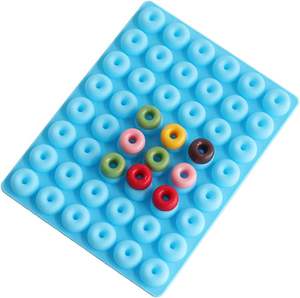 Moules en silicone pour bonbons, gâteaux, décorations en fondant, chocolat, mini-beignets, céréales Fruit Loop - Product Image 4