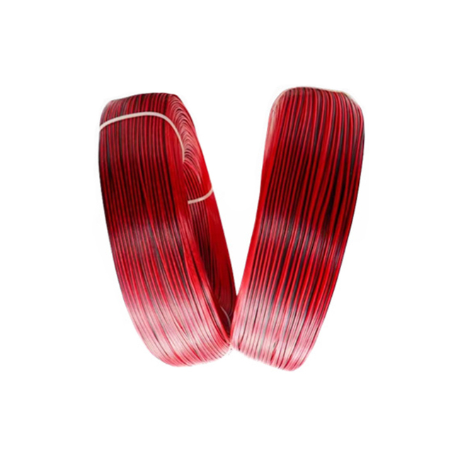 Top Quality Audio Speaker Cable Transparent Red Black Parallel Copper Music Speaker Cable Wire Red and Black Parallel Wires