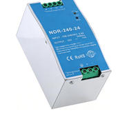 Alimentation électrique industrielle AC-DC 480W 24V 20A/10A, entrée simple 85-264VAC, protection contre les surtensions/surcharges pour boîte de distribution