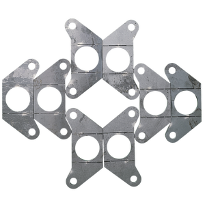 Support en tôle métallique en forme de L personnalisé avec des trous pour le montage d'équipements - Product Image 6