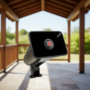 D0100H7BG2X <b>PA</b> Horn <b>Speaker</b> 6 X 4 Inch 50 Watts Max 8 Ohms Adjustable Mounting Bracket Portable Black Mono - Product Image 2