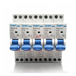 Mới ban đầu CHINT nb2le 2P Trái Đất rò rỉ ngắt mạch C10 C16 C20 C25 C32 230V 30mA 6kA trong kho - Product Image 1