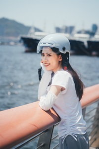 Mũ bảo hiểm xe điện nửa đầu, có thể điều chỉnh kích thước, thoáng khí, unisex, đạt chứng nhận CCC, chất liệu ABS+EPS, dành cho người lớn - Product Image 3