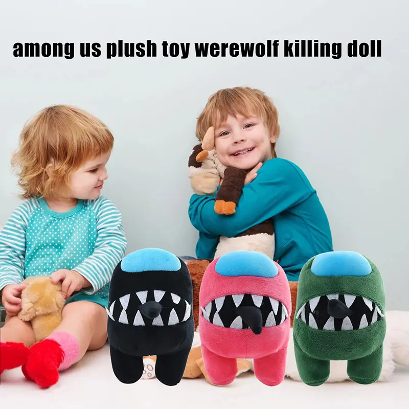 Werewolf Kill Hot Game 12 Alien Figures Building Toys Space Model Desktop Dolls Gifts for Children Kids 12 Action Figures 165pcs 