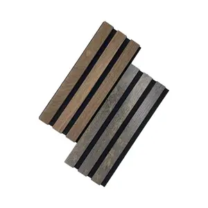优质akupanel板条板中密度纤维板墙面装饰3d板木质隔音板木质
