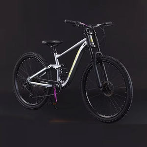 Vélo de montagne à suspension intégrale 10 vitesses avec freins à disque hydrauliques et cadre Soft Tail pour adultes, utilisation tout-terrain - Product Image 5