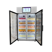 Feishiai Intelligente Gemakskast Verse Fruitgroenten Salade Slimme Koelkast Digitale Automaat