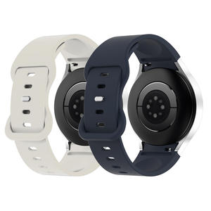 Correas de reloj de repuesto de silicona a <span class=keywords><strong>precio</strong></span> de fábrica para Samsung <span class=keywords><strong>Galaxy</strong></span> <span class=keywords><strong>Watch</strong></span> 7 6 <span class=keywords><strong>5</strong></span> FE 40/44mm banda para Samsung <span class=keywords><strong>Watch</strong></span> 7 - Product Image 3