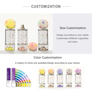 ขวดน้ำหอมแก้วดีไซน์พิเศษขนาด 30 มล. 50 มล. 100 มล. พร้อมหัวปั๊ม  สามารถปรับแต่งสีเคลือบได้  พร้อมกล่องบรรจุภัณฑ์พรีเมียม - Product Image 6