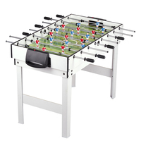 Table de billard multifonctionnelle 4-en-1 JUN JINA SUM-4824-4K-1 en MDF, personnalisable, pour la famille et les enfants, avec un design pliable classique