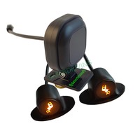 Cámara de radar impermeable con detección de punto ciego BSD de 60 GHz para motocicleta, asistente de cambio de carril BSM, universal, DC12V