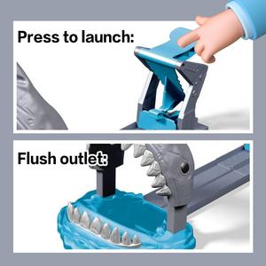 Interesante tiburón niños eyección coche <span class=keywords><strong>pista</strong></span> catapulta juguete niños regalo juguetes eyección tiburón carrera <span class=keywords><strong>pista</strong></span> juguetes lanzamiento <span class=keywords><strong>pista</strong></span> - Product Image 2