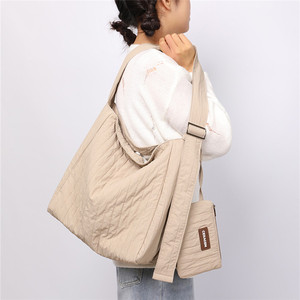Trendy crossbody tassen voor dames 2024, modieuze custom canvas tote messenger tassen, merk <span class=keywords><strong>XXN</strong></span>, model XXNR-24030401, gemaakt in China - Product Image 1