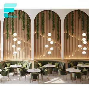 أثاث وديكور مريح بتصميم فريد من نوعه للمقاهي والمقاهي الحديثة مع مقهى إضاءة بتصميم داخلي أصلي - Product Image 4