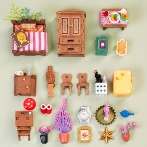 Robotime Rolife DIY Puzzles Kit Juguetes hechos a mano DG179 Fairytale Tree House 3D <span class=keywords><strong>Casa</strong></span> en miniatura <span class=keywords><strong>de</strong></span> madera - Product Image 4