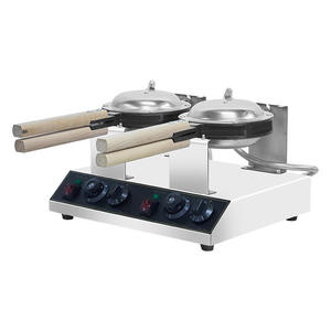 Machine à gaufres à double tête 2,8 kW de puissance totale, deux gaufres en même temps, doublez votre vitesse de vente - Product Image 5