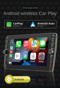 9 inch Carplay đài phát thanh DVD Player phía trước-cổng USB Màn hình cảm ứng A7 Chip 2 DIN Android 12 Carplay Xe Màn Hình GPS <span class=keywords><strong>navigation</strong></span> - Product Image 2