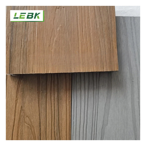 Vente en gros solide Terrasse en teck Bois Plastique Composite Terrasse Composite Petit <span class=keywords><strong>Gap</strong></span> Co Extrusion Planche de terrasse pour parc - Product Image 3