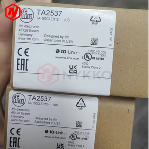 Sensor de Temperatura Integrado IFM TA2537 Pt1000 con Salida Analógica 4-20mA y Ethernet para Control Industrial, Nuevo Original 18...32 Temperaturas - Product Image 4