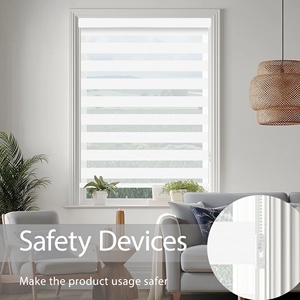 Tende <span class=keywords><strong>a</strong></span> <span class=keywords><strong>Rullo</strong></span> <span class=keywords><strong>Zebra</strong></span> Elettriche Verticali Professionali Moderne con Meccanismo <span class=keywords><strong>a</strong></span> Molla Integrato per Finestre alla Francese - Product Image 1