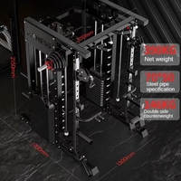 Venta al por mayor comercial Smith machine Gym Cable Crossover Halterofilia Deportes Entrenamiento Smith machine
