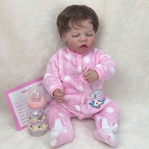 Muñeca Bebé Realista Sunnyfan W-08, Muñeca <span class=keywords><strong>Reborn</strong></span> Transfronteriza <span class=keywords><strong>de</strong></span> Vinilo Suave <span class=keywords><strong>de</strong></span> <span class=keywords><strong>Cuerpo</strong></span> Completo, Juguete <span class=keywords><strong>de</strong></span> Simulación, Regalo - Product Image 6