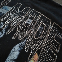 T-shirts graphiques personnalisés avec logo, T-shirts à impression en relief de poids lourd, Playera Hip Hop Largo Oversize, T-shirts graphiques pour hommes