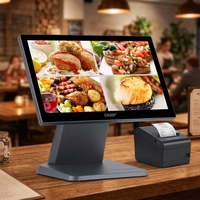 Venta al por Mayor de Cajas Registradoras Táctiles de Pantalla Simple o Doble de 15.6 Pulgadas, Hardware para Máquinas de Caja Registradora, Sistemas POS Táctiles Todo en Uno para Pequeñas Empresas